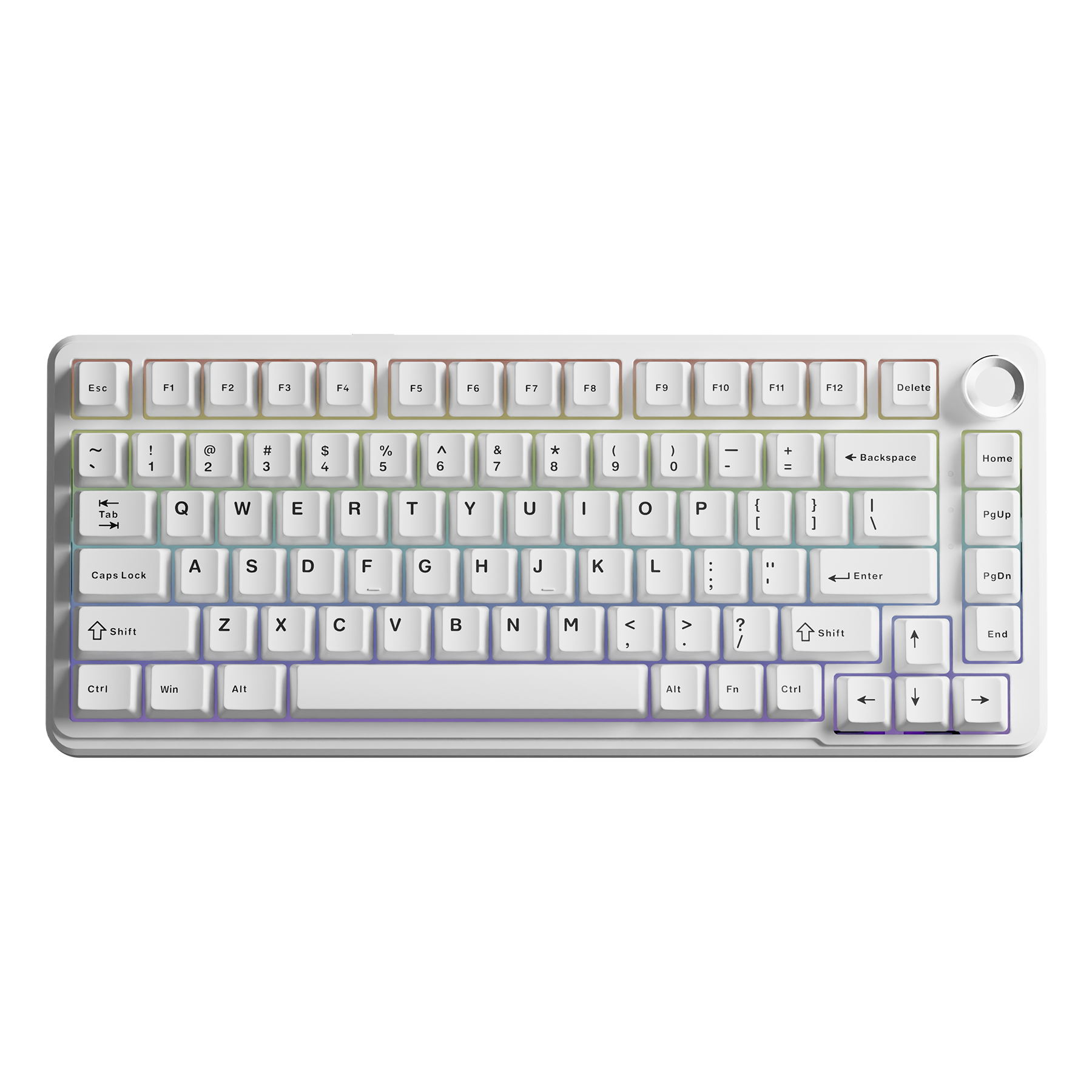 EWEADN GS75 Creamy Tri-mode Gasket Mechanical Keyboard